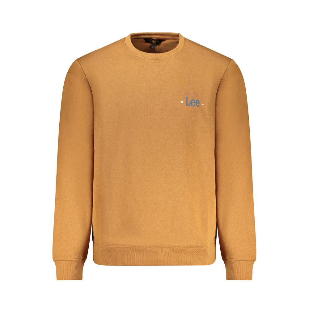 Marrone Cotton Men Sweatshirt