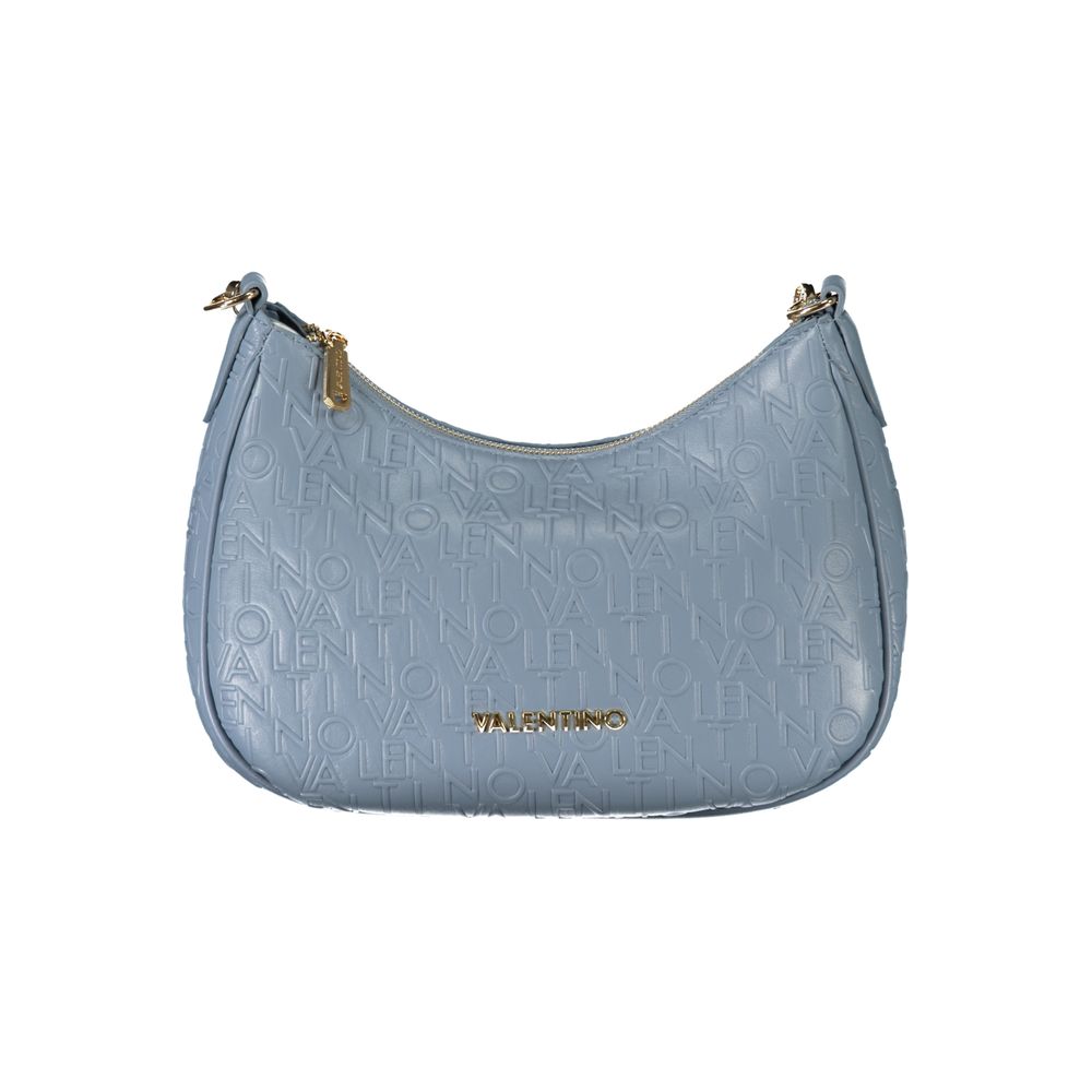 Azzurro Polyurethane Women Handbag