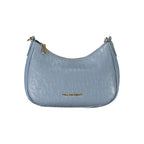 Azzurro Polyurethane Women Handbag
