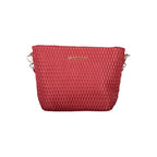 Rosso Polyurethane Women Handbag