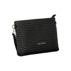 "Nero Poliuretano Women Handbag"