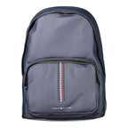 Blue Polyurethane Men's Backpack