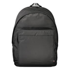 Nero Polyester Men Backpack