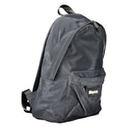 Blue Polyester Men's Backpack