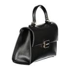 Nero Polyurethane Women's Handbag