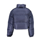 Blue Nylon Women's Jacket