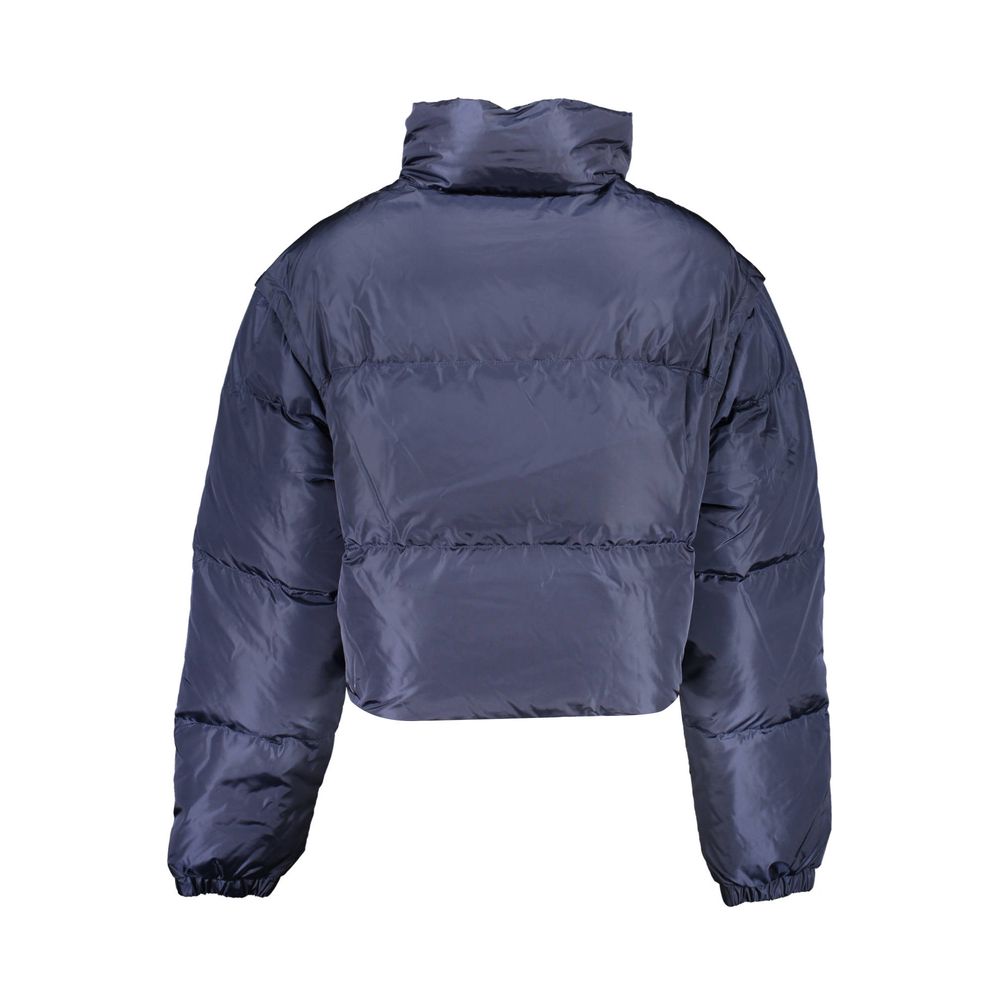 Blue Nylon Women's Jacket