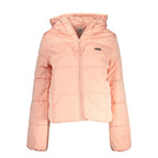 Pink Polyester Women's Jacket