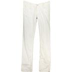 White Cotton Women's Jeans