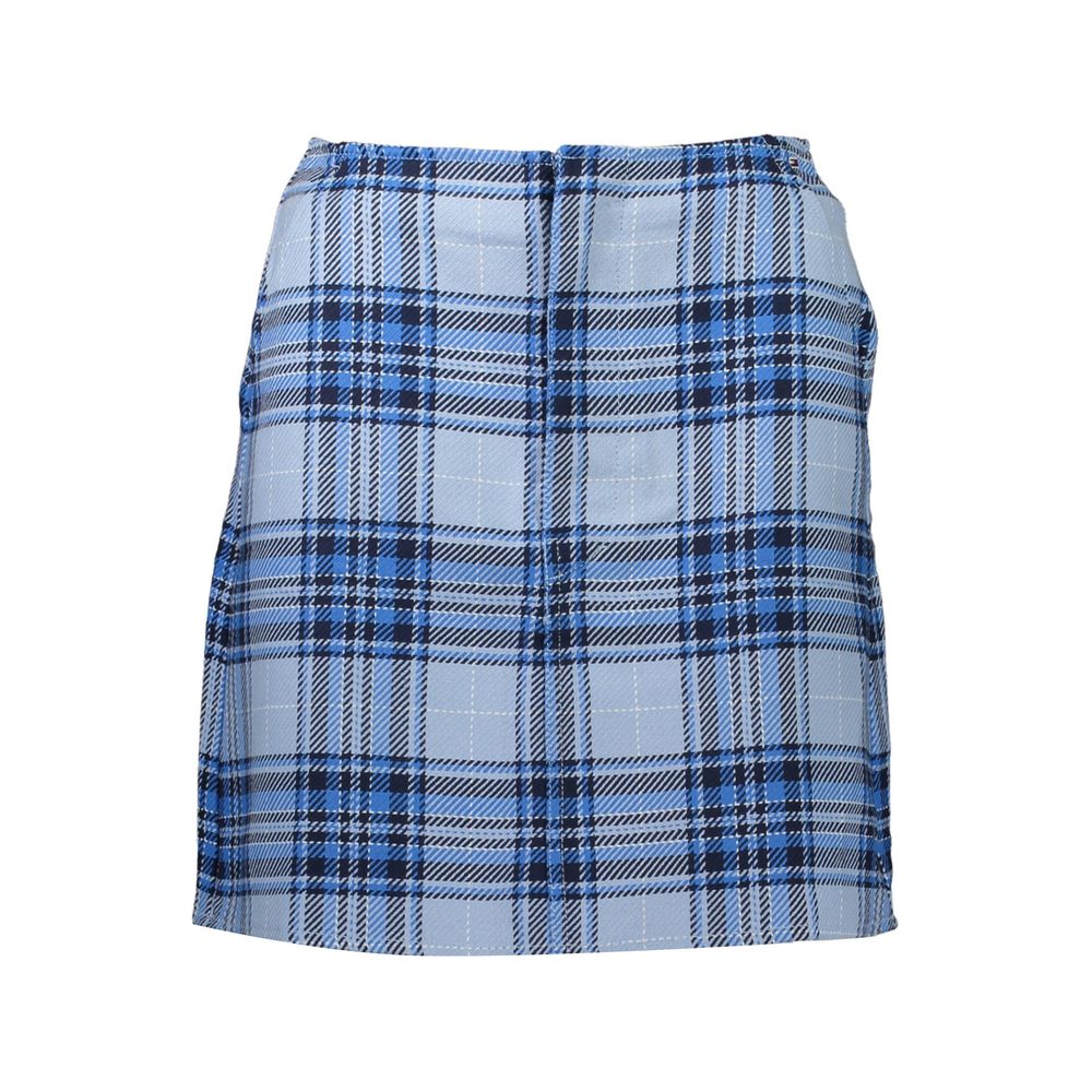 Azzurro Cotton Women Skirt