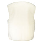 Bianco Polyester Women's Vest