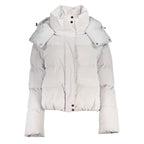 Bianco Poliuretano Women's Jacket