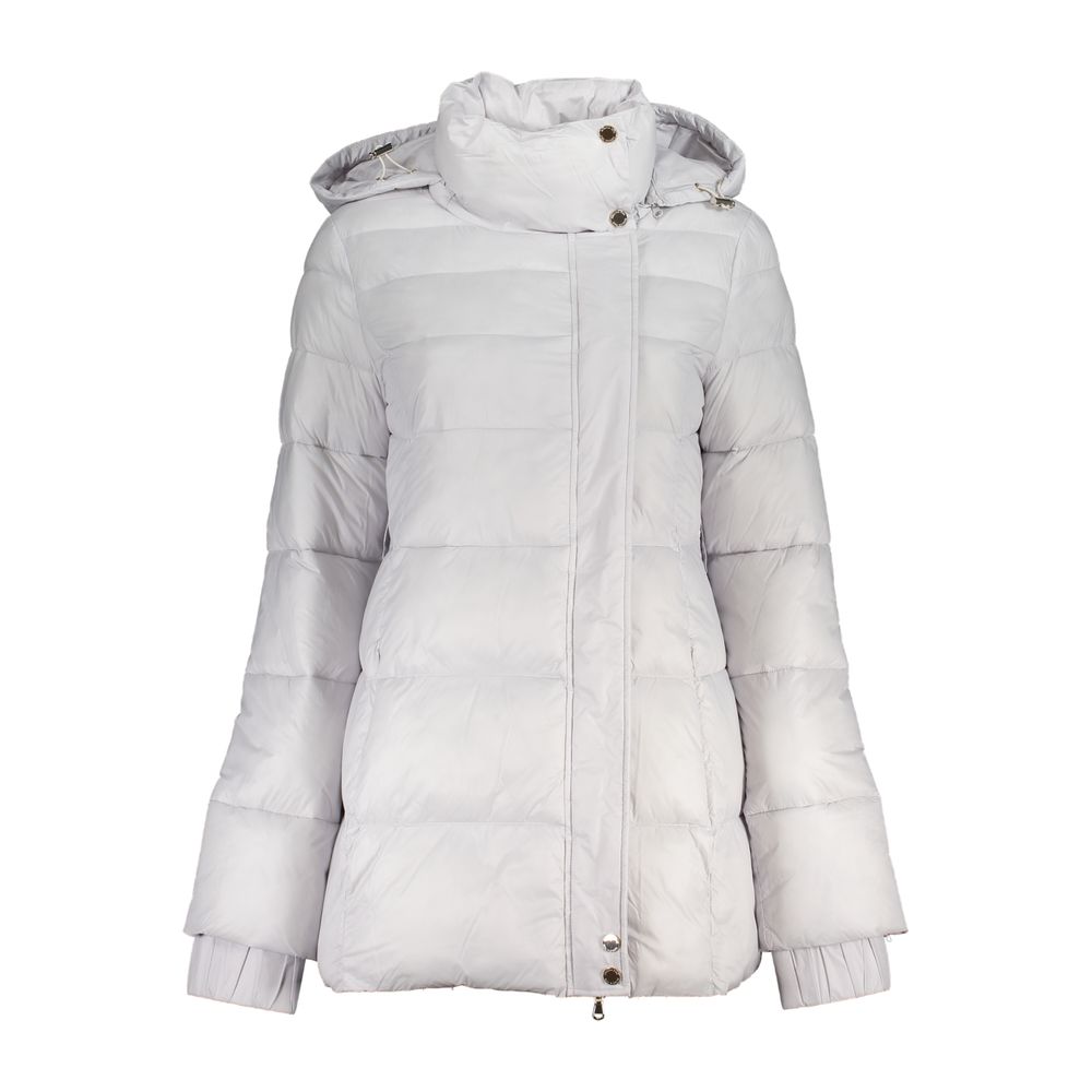 Bianco Poliammide Women Jacket