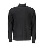 Black Wool Mens Sweater
