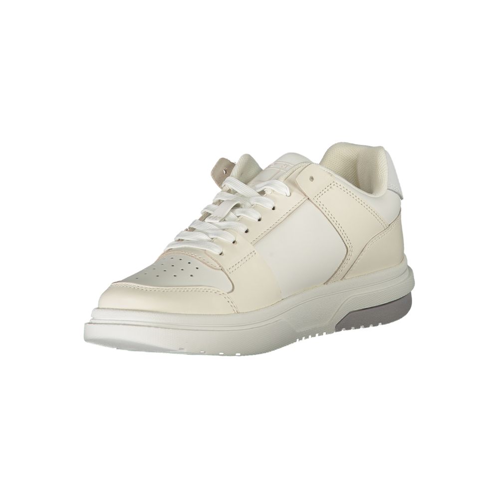 White Leather Women Sneaker