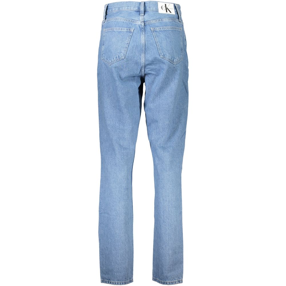 Azzurro Cotton Women Jeans