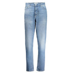 Azzurro Cotton Women Jeans