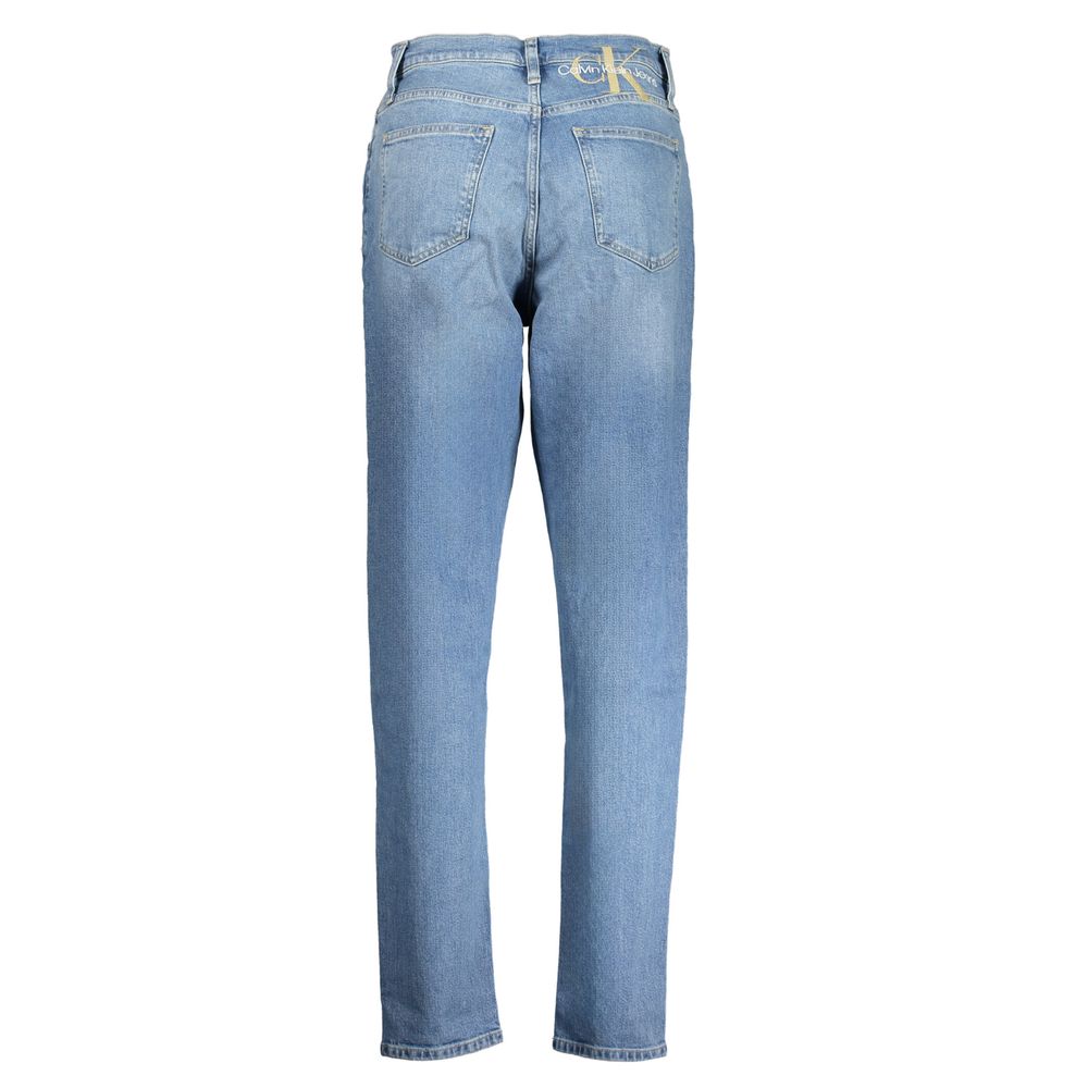 Azzurro Cotton Women Jeans