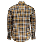 Marrone Cotton Mens Shirt