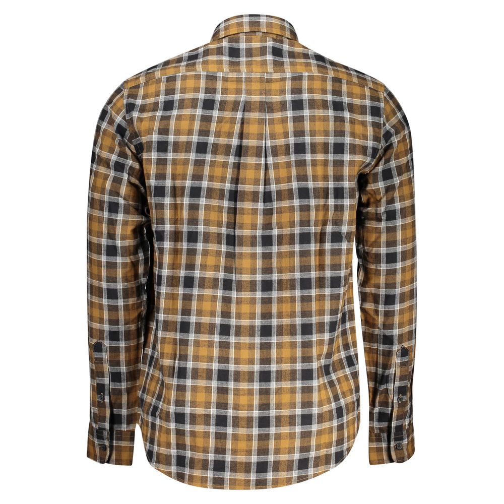 Marrone Cotton Mens Shirt