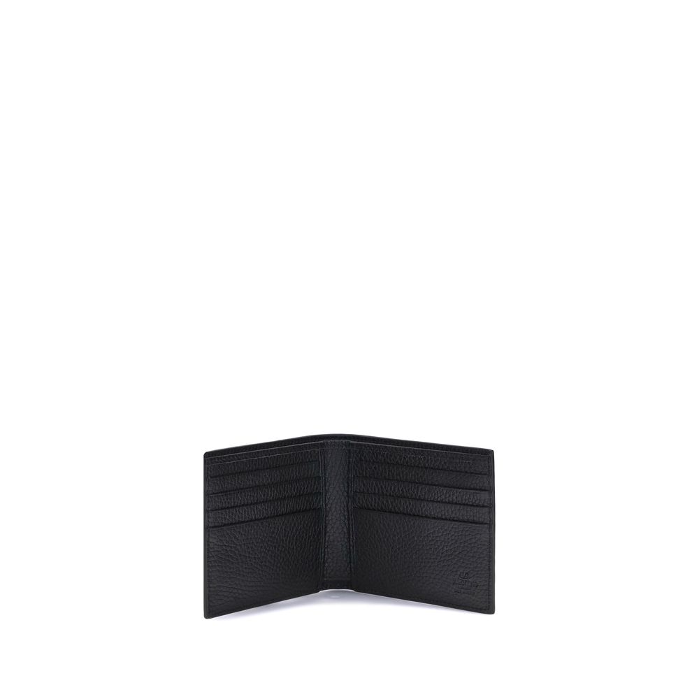 Black Calf Leather Bos Taurus Wallet