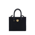 Black Cotton Shoulder Bag