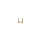 Gold Metal Earrings