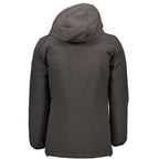 Black Polyester Jackets & Coat