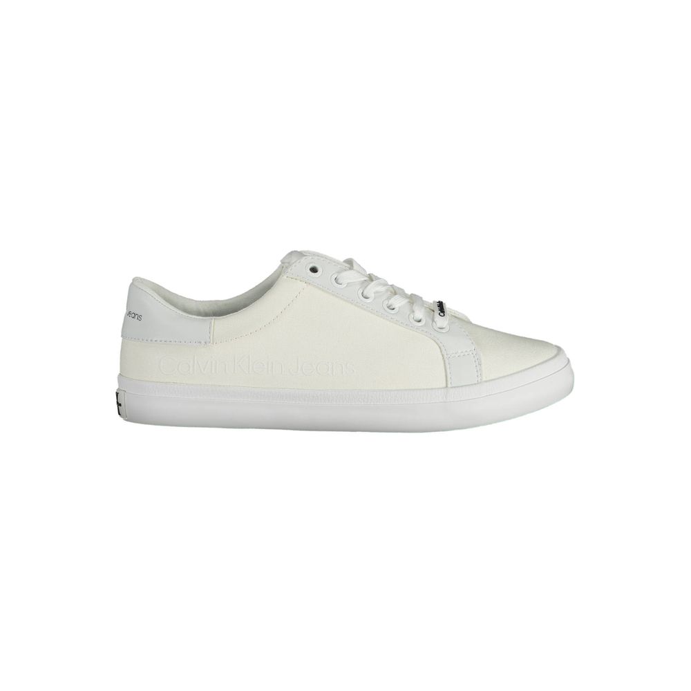 Bianco Cotton Women Sneaker