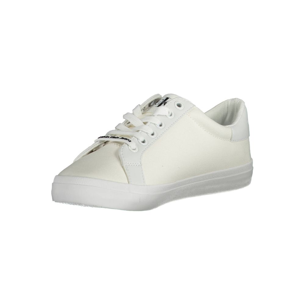 Bianco Cotton Women Sneaker