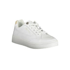 White Leather Women Sneaker