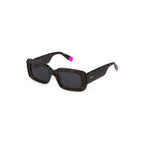 Brown Plastic Women's Sunglass