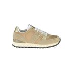 Beige Polyester Women Sneaker