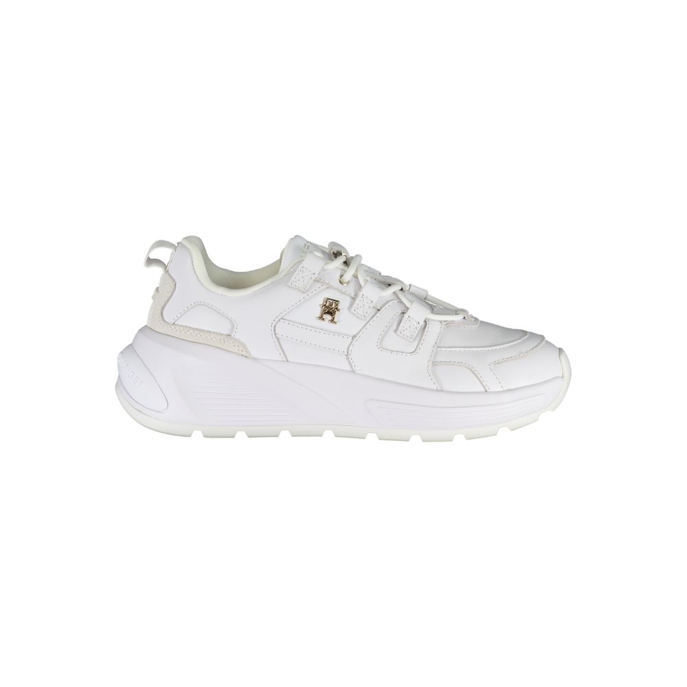 Bianco Poliuretano Donna Sneaker