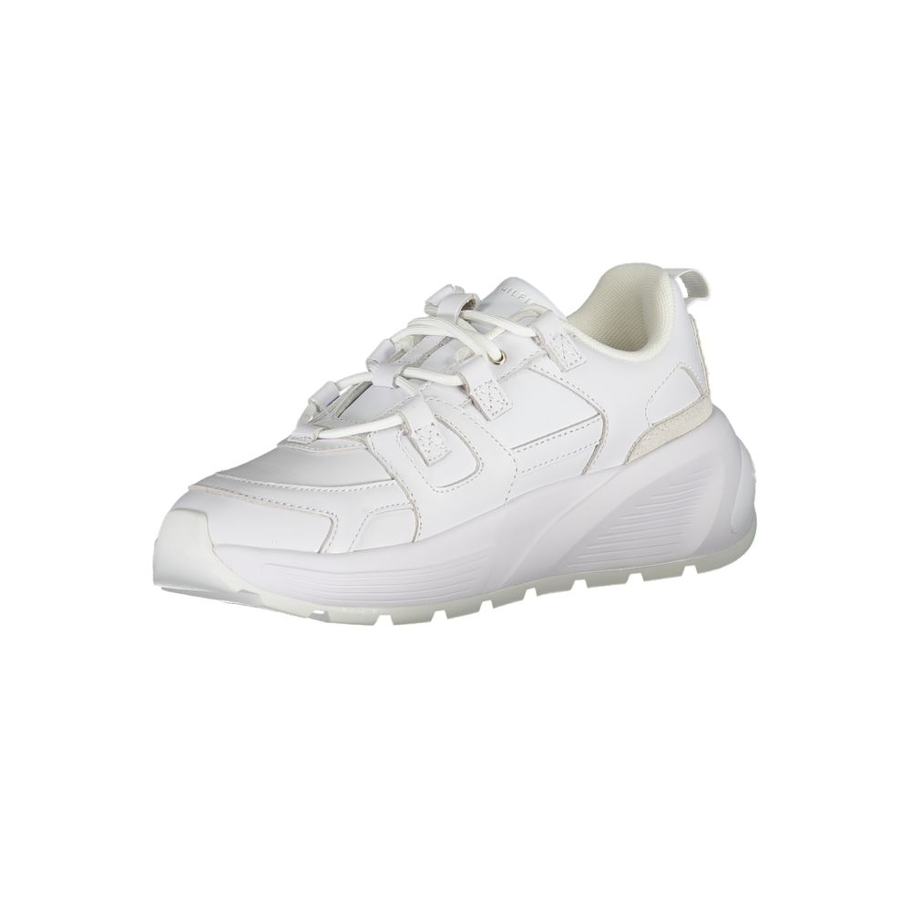 Bianco Poliuretano Donna Sneaker