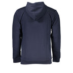 Blue Cotton Men Sweater