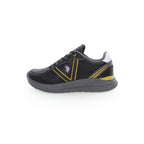 Nero Polyurethane Men Sneaker