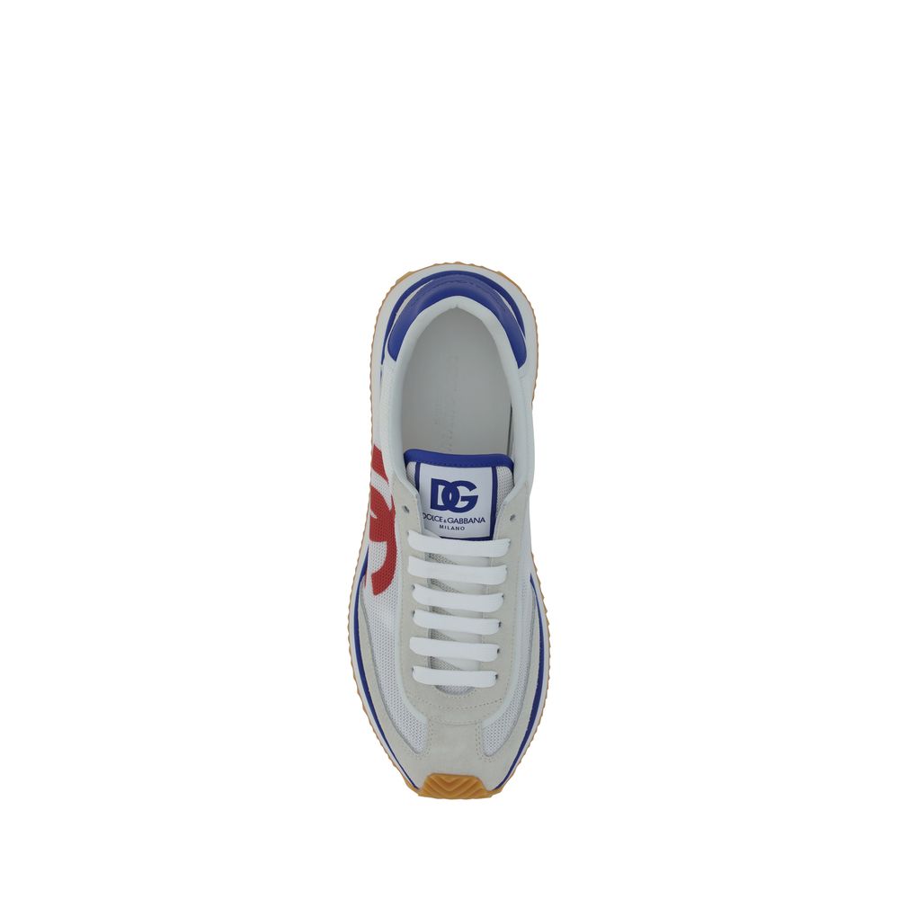 Multicolor Fabric Sneakers