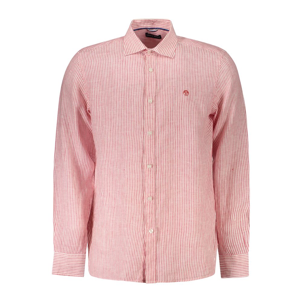 Rosso Linen Men Shirt