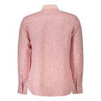 Rosso Linen Men Shirt