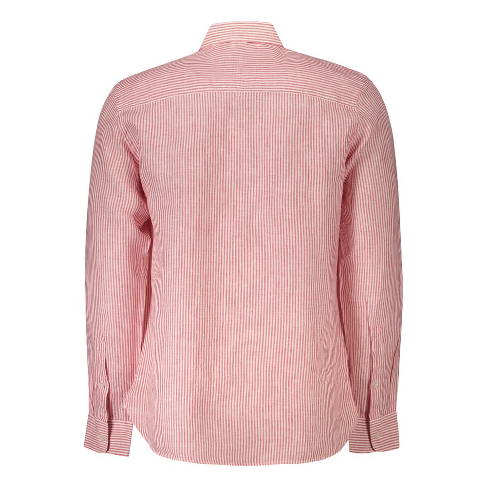 Rosso Linen Men Shirt