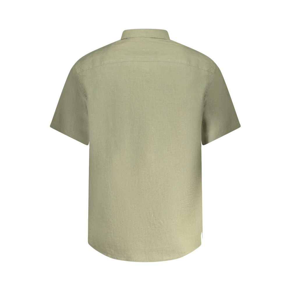 Verde Linen Men Shirt