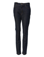 Blue Queen Patch AUDREY Mid Waist Denim Jeans