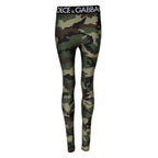 Multicolor Camouflage DG Waist Leggings Pants
