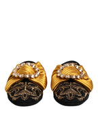 Multicolor Embellished Flat Sandals Shoes