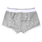 Gray Cotton Stretch Regular Boxer Underwear