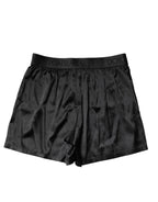 Black Logo Waist Regular Boxer Shorts Underwear