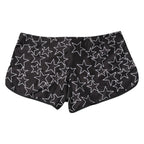 Black Star Print Beachwear Shorts Swimwear
