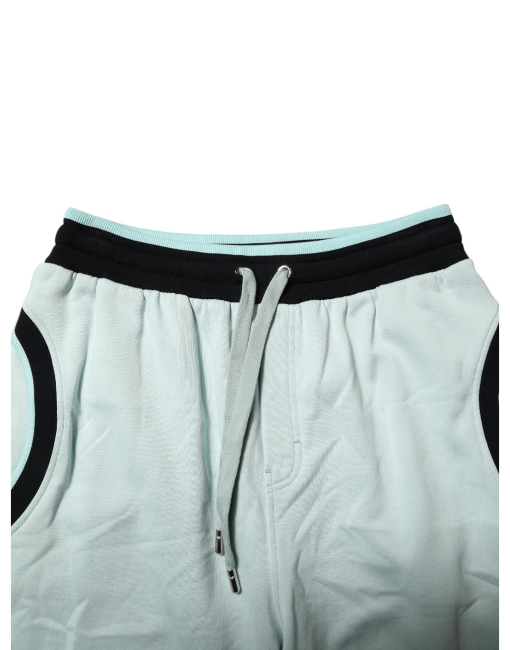 Light Green Cotton Men Jogger Sweatpants Pants