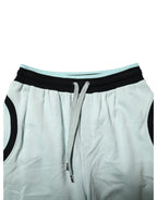 Light Green Cotton Men Jogger Sweatpants Pants